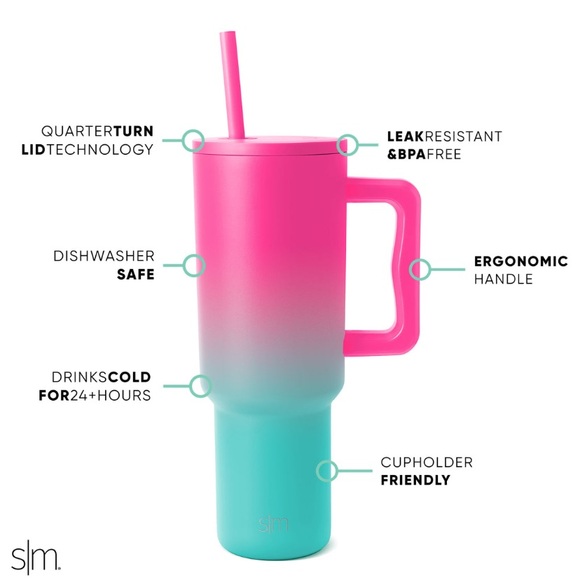 Simple Modern Sorbet 40oz Trek - Picture 10 of 13